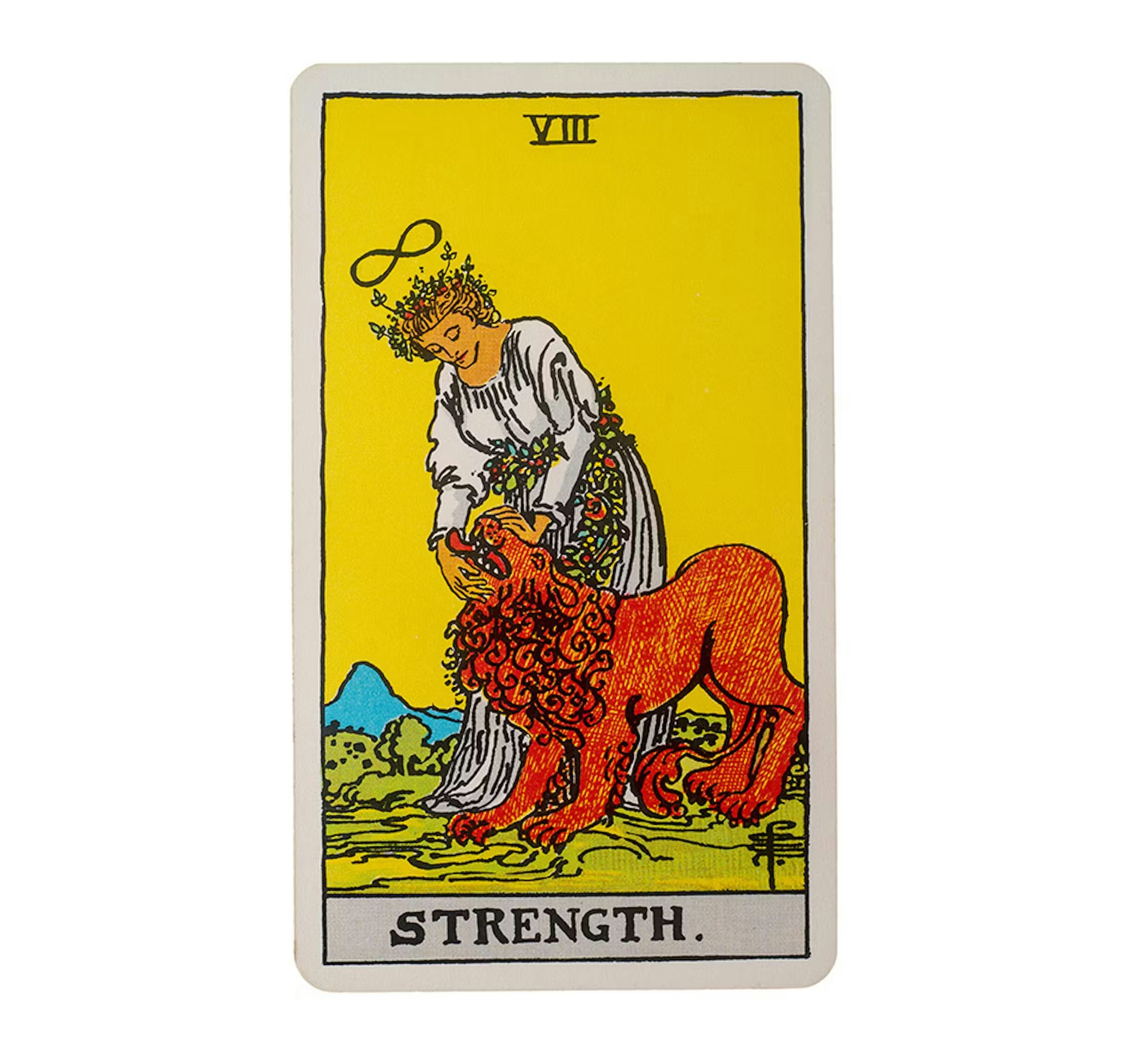 Your tarot card for Tuesday, February 25, 2025 is Strength.