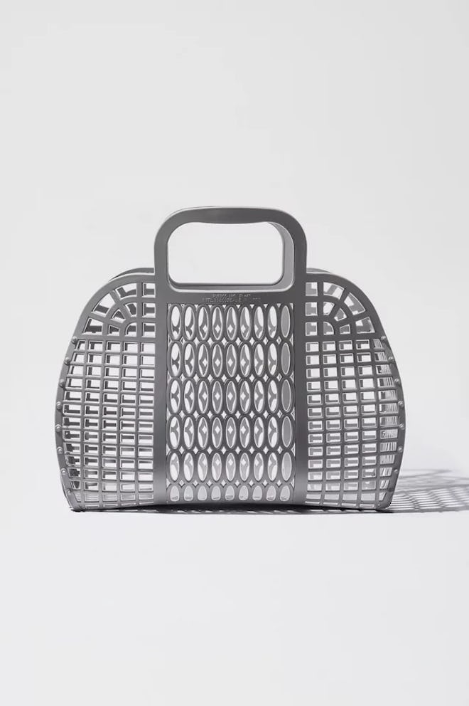 Puebco Plastic Mesh Market Tote Bag