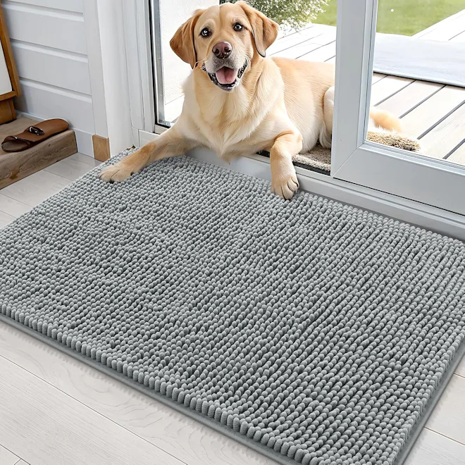 OLANLY Dog Door Mat