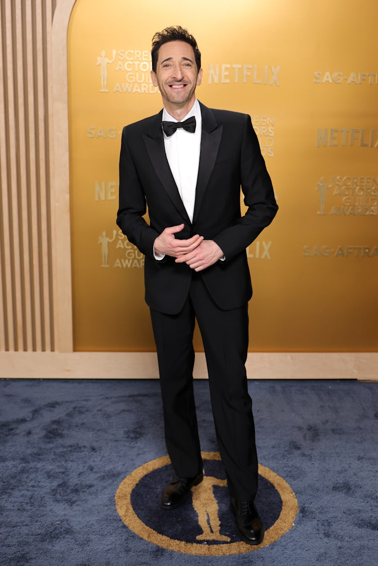 Adrien Brody attends the 31st Annual Screen Actors Guild Awards at Shrine Auditorium and Expo Hall o...