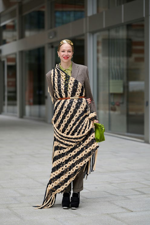 London fashion week street style
