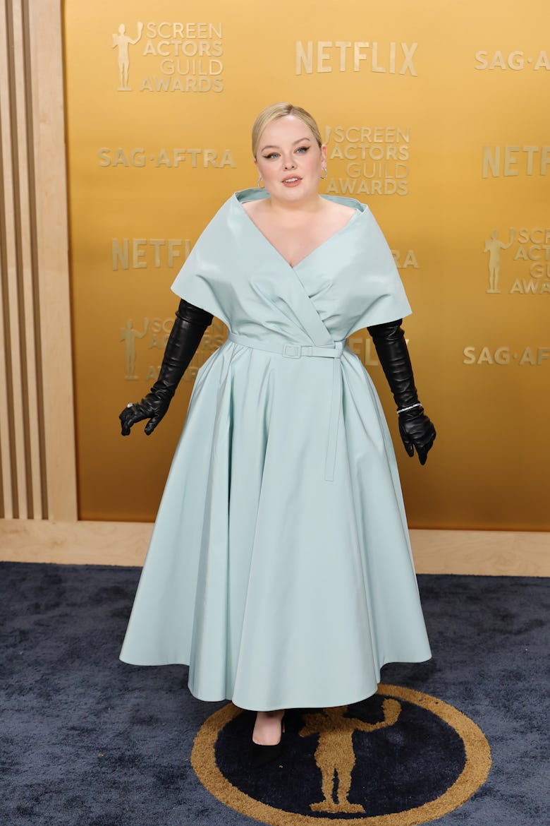 Nicola Coughlan attends the 31st Annual Screen Actors Guild Awards at Shrine Auditorium and Expo Hal...