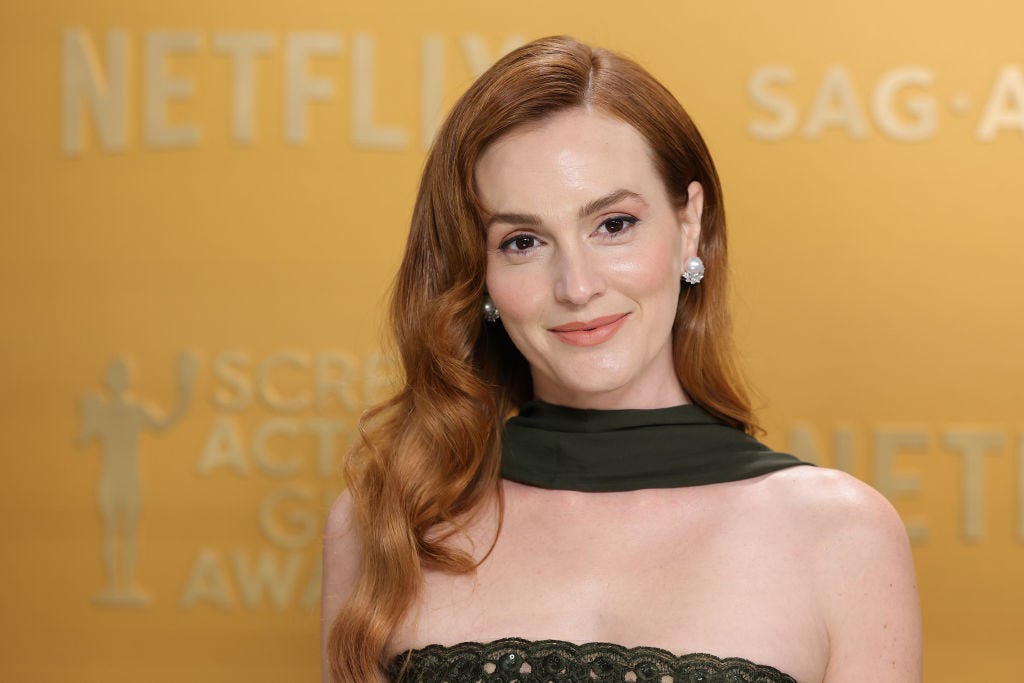 Leighton Meester attends the 31st Annual Screen Actors Guild Awards at Shrine Auditorium and Expo Ha&hellip;