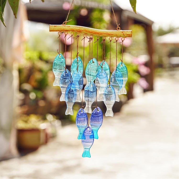 H&D HYALINE & DORA Glass Sea Wind Chime