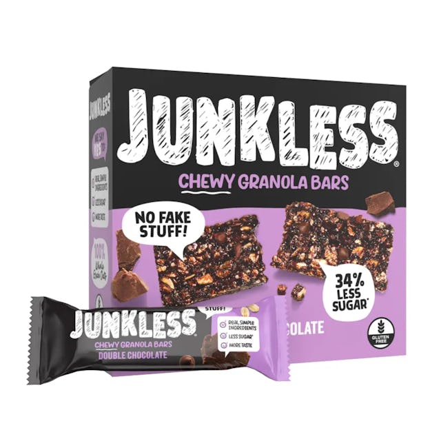 Double Chocolate Chewy Granola Bars