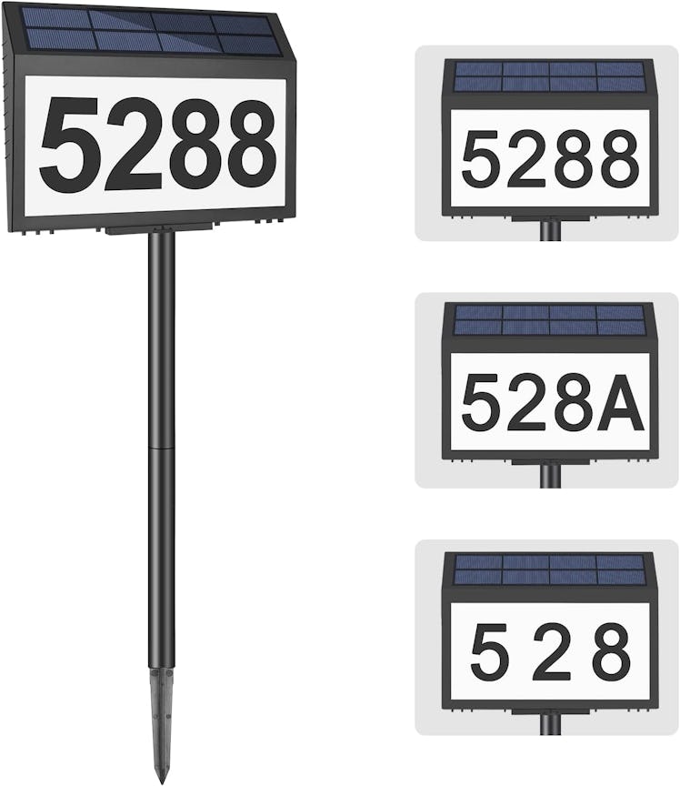 GEAGMAGC LED Solar House Numbers