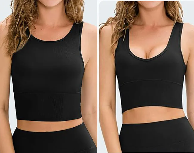 Climb Reversible Ribbed Top