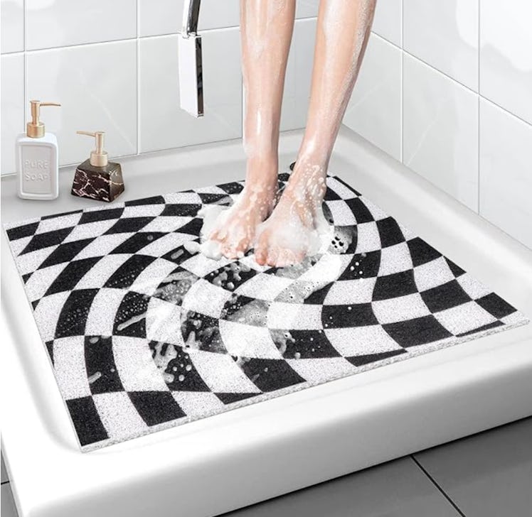 ZOESOE Square Shower Mat