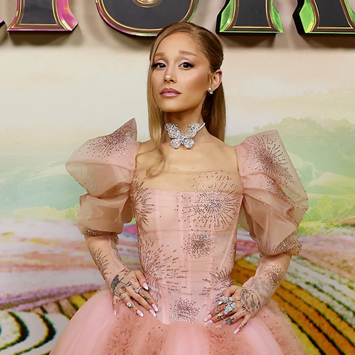 ariana grande pink dress costume Ariana Grande's 21 Most Magical Red Carpet Moments