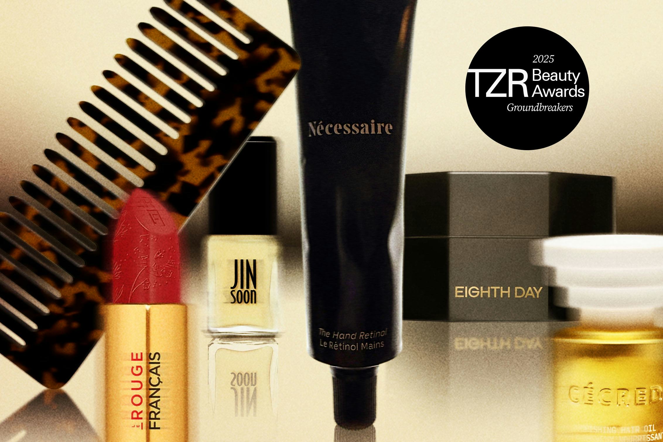 The winners of TZR 2025 Beauty Groundbreakers Awards mark the best beauty products of 2025