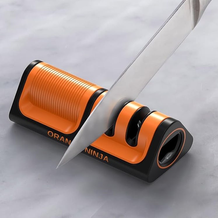 Sharp Pebble Orange Ninja Mini Knife Sharpener