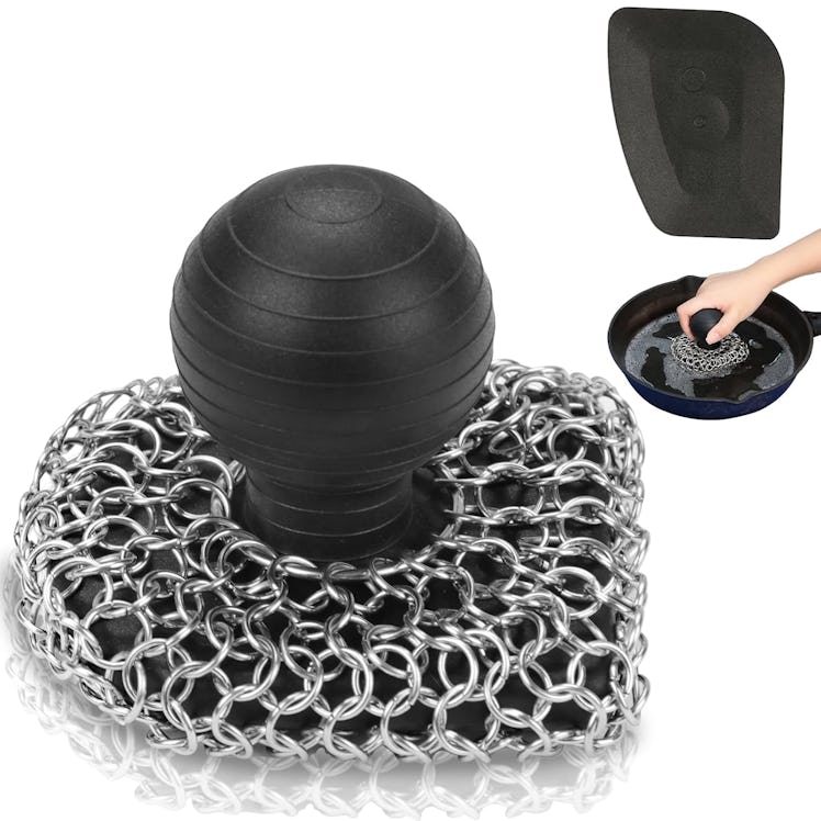VinYankee Cast Iron Scrubber