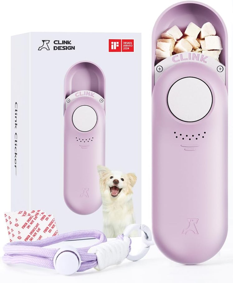 Clink Design Training Clicker and Treat Carrier