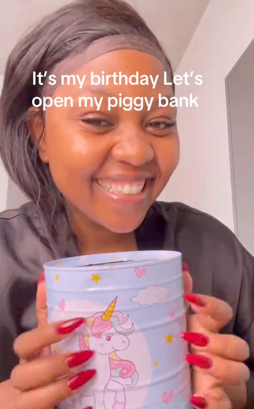 Piggy banks.
