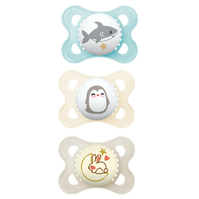 Day & Night Pacifier, 0-6 Months, 3 pack