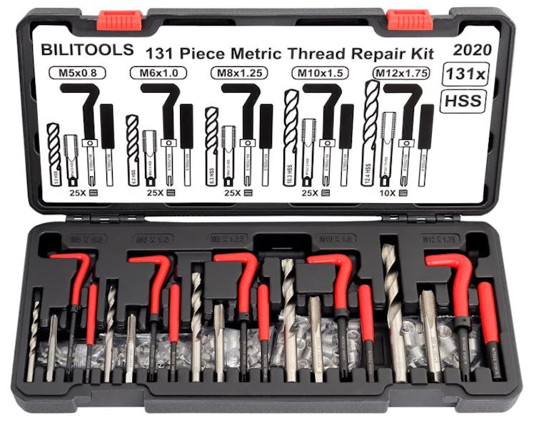 BILITOOLS Thread Repair Kit (131-Piece)