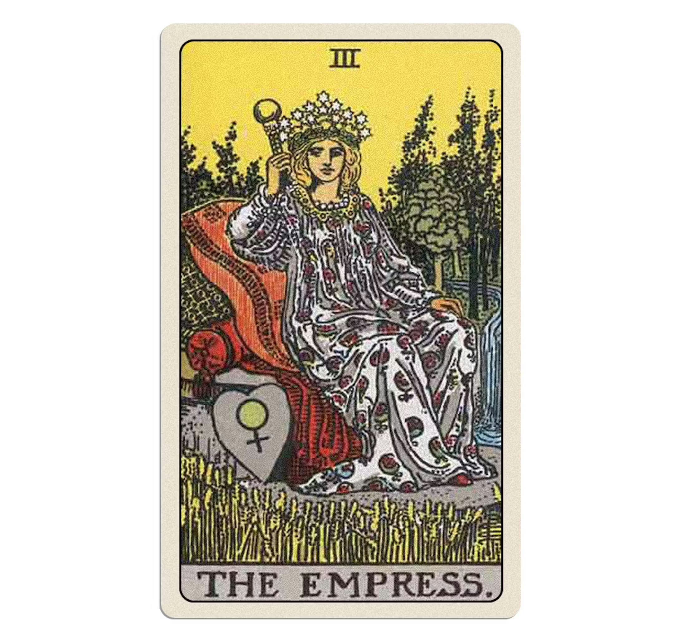 The tarot card for Thursday, February 27, 2025 is The Empress.