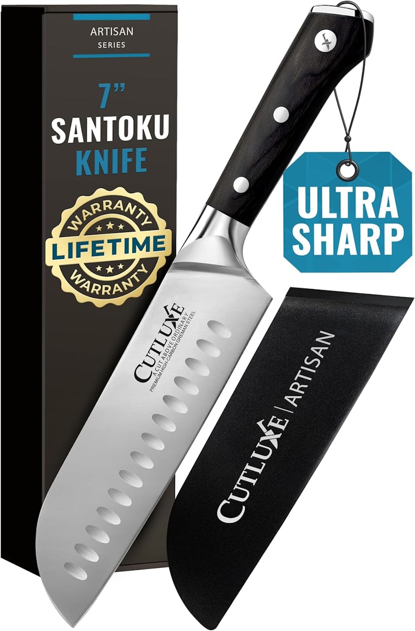 Cutluxe 7" Santoku Knife