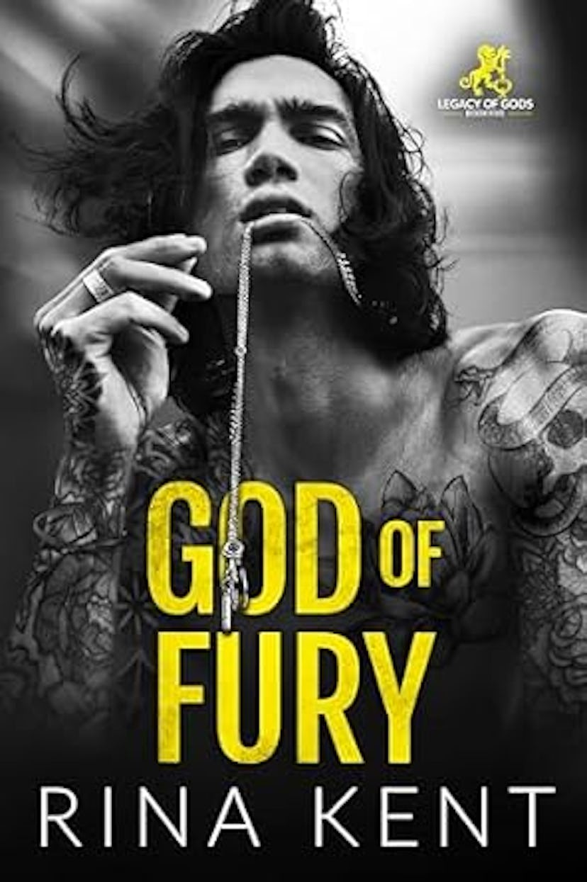 'God of Fury' by Rina Kent cover, one of the best dark romance books.