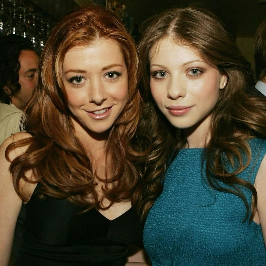 Alyson Hannigan and Michelle Trachtenberg
