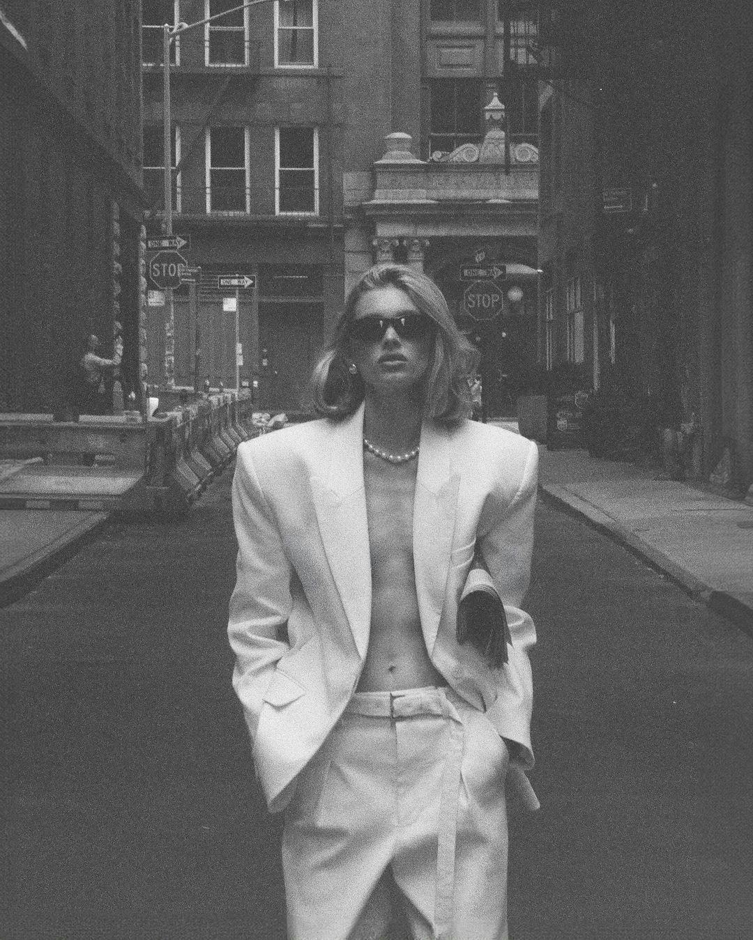 Elsa Hosk stars in a new campaign for Helsa Studio.