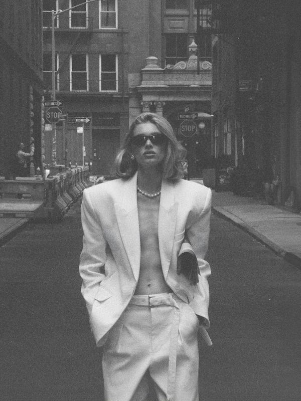 Elsa Hosk stars in a new campaign for Helsa Studio.