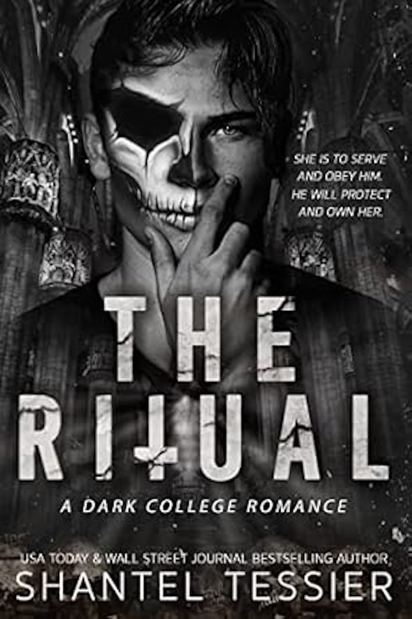 'The Ritual: A Dark College Romance' by Shantel Tessier cover, one of the best dark romance books.