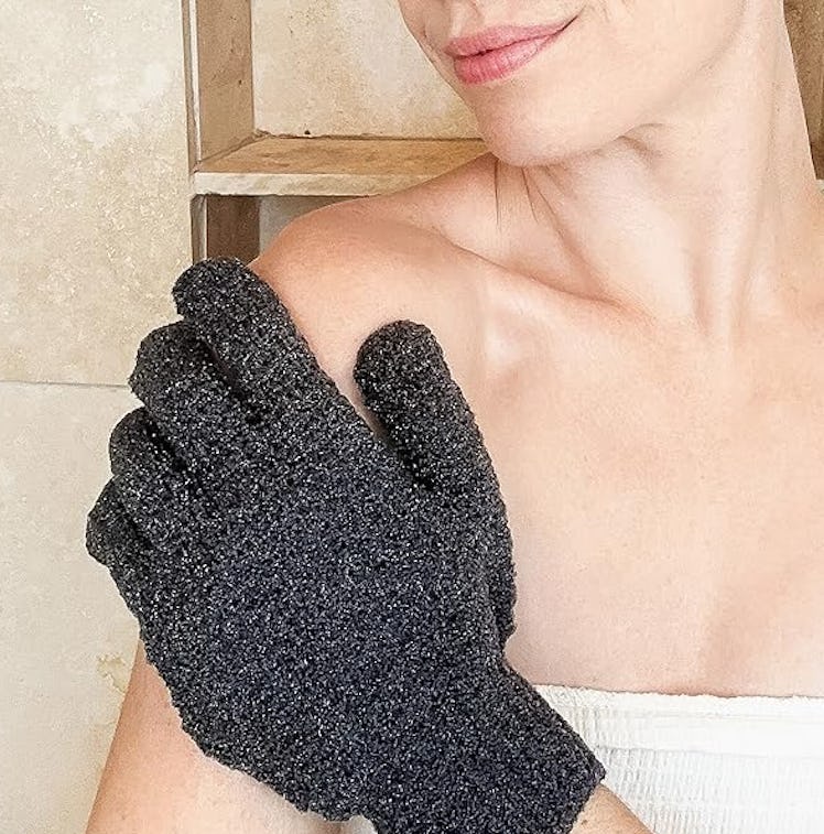 Bare Botanics Exfoliating Gloves (2-Pair Set)