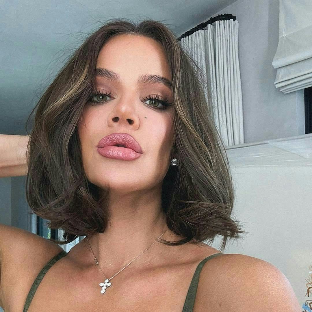 Khloe Kardashian just debuted an Italian bob.  