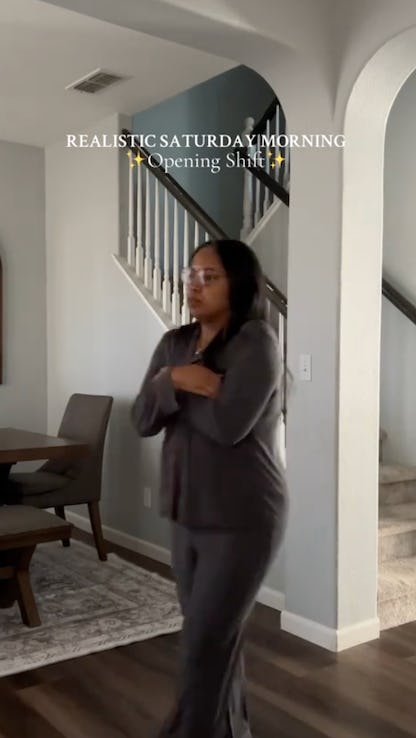 Opening shift morning routine.