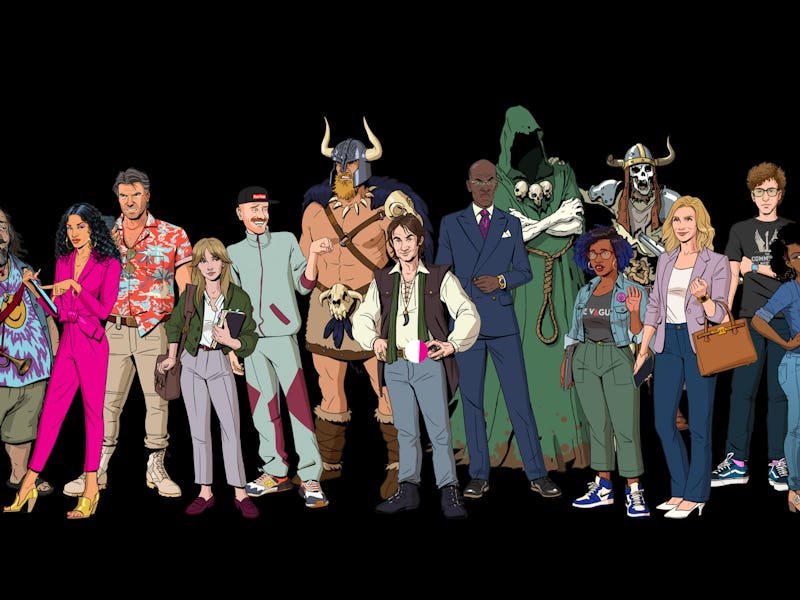 The 20 characters of the Absurdaverse