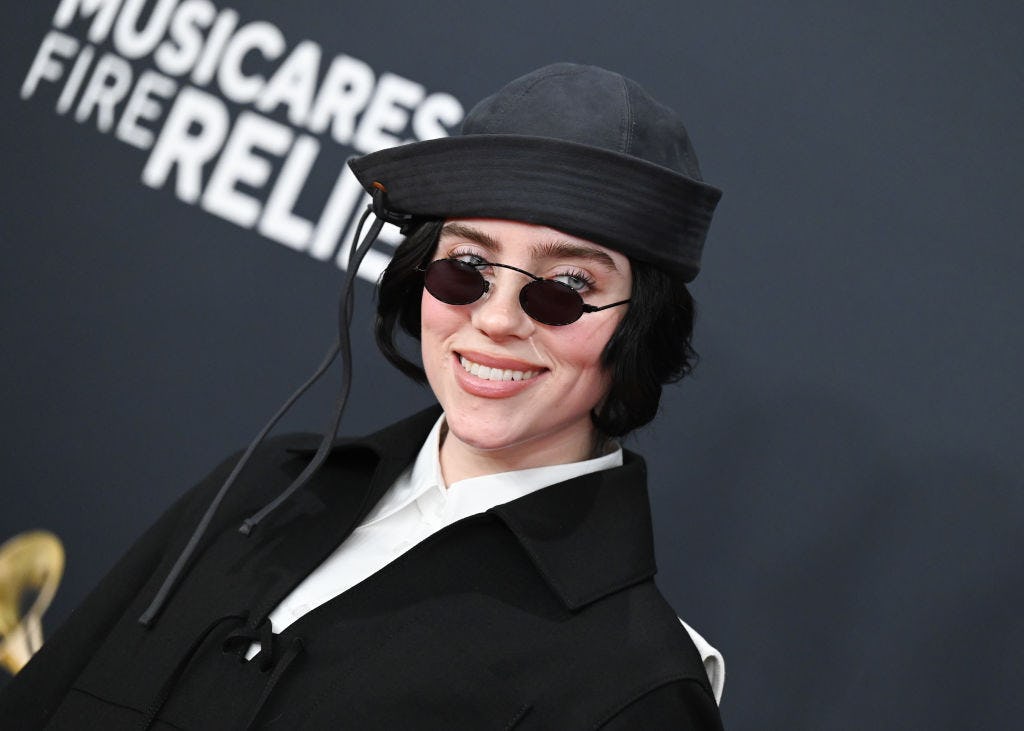 Billie Eilish at the 67th GRAMMY Awards held at the Crypto.com Arena on February 2, 2025 in Los Ange&hellip;