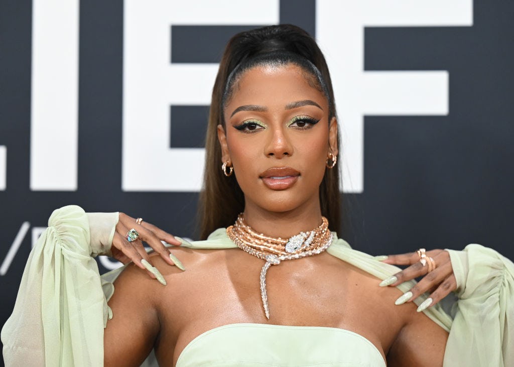 Victoria Monét at the 67th GRAMMY Awards held at the Crypto.com Arena on February 2, 2025 in Los Ang&hellip;