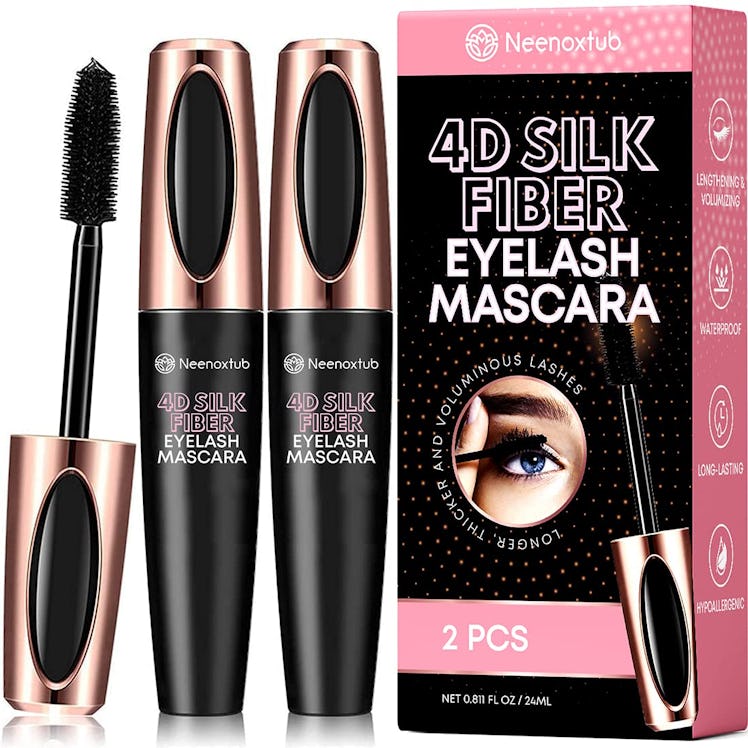 Neenoxtub 4D Silk Fiber Lash Mascara (2-Pack)