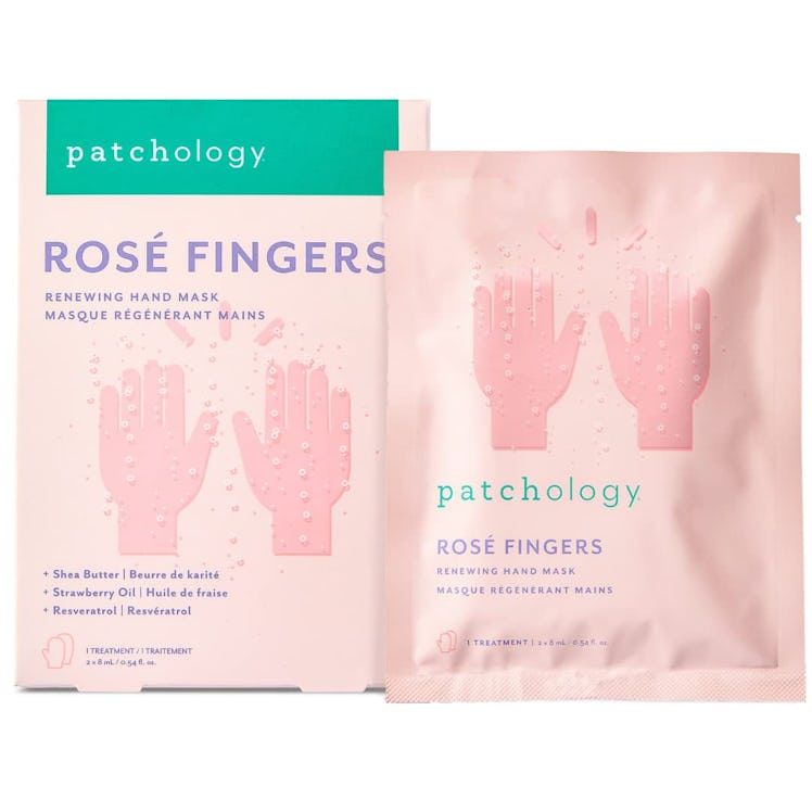 Patchology Rosé Fingers Renewing Hand Mask