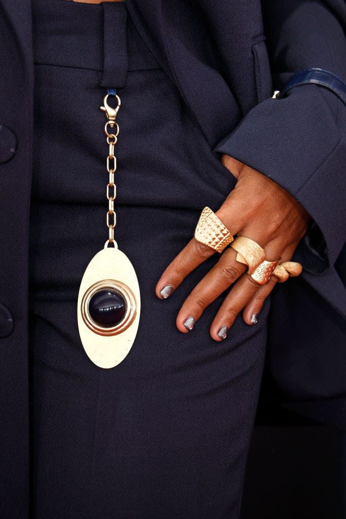 Janelle Monae&rsquo;s grammys nails