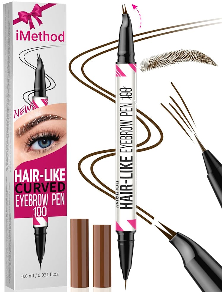 iMethod Curved 2-in-1 Dual-Ended Microblading Eyebrow Pen