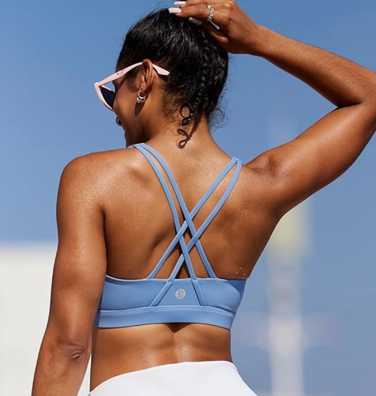 RUNNING GIRL Strappy Sports Bra