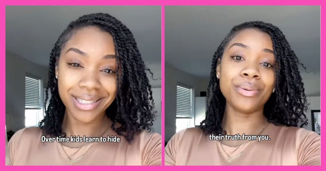 Destini Davis explained the emotional toll that being “seen and not heard” takes on kids.