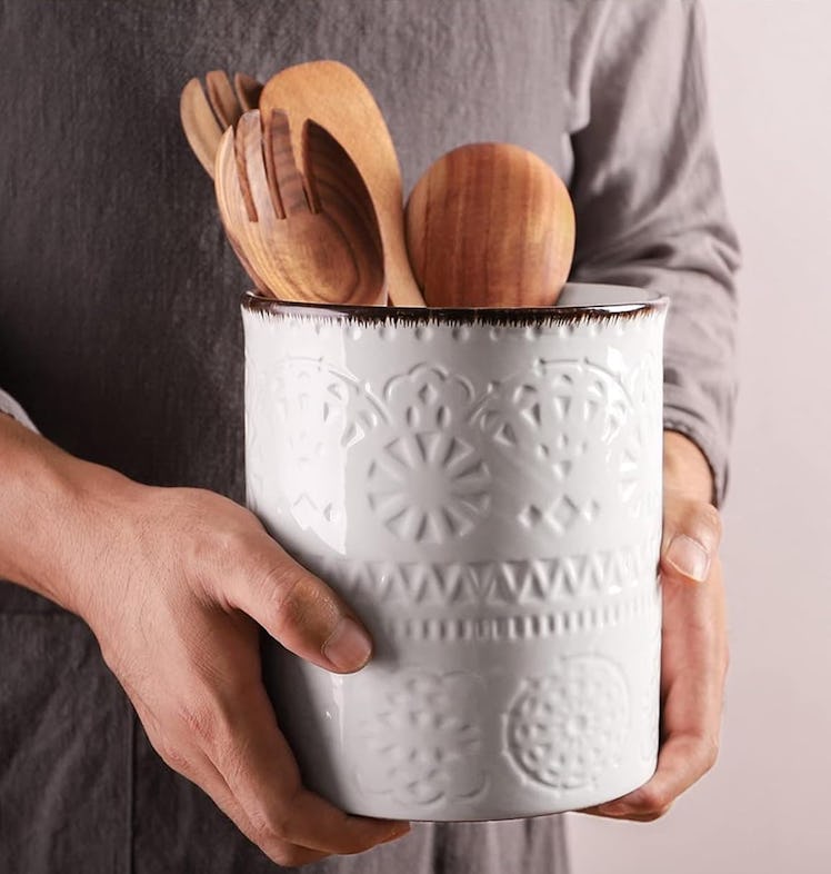 DOWAN Ceramic Utensil Crock