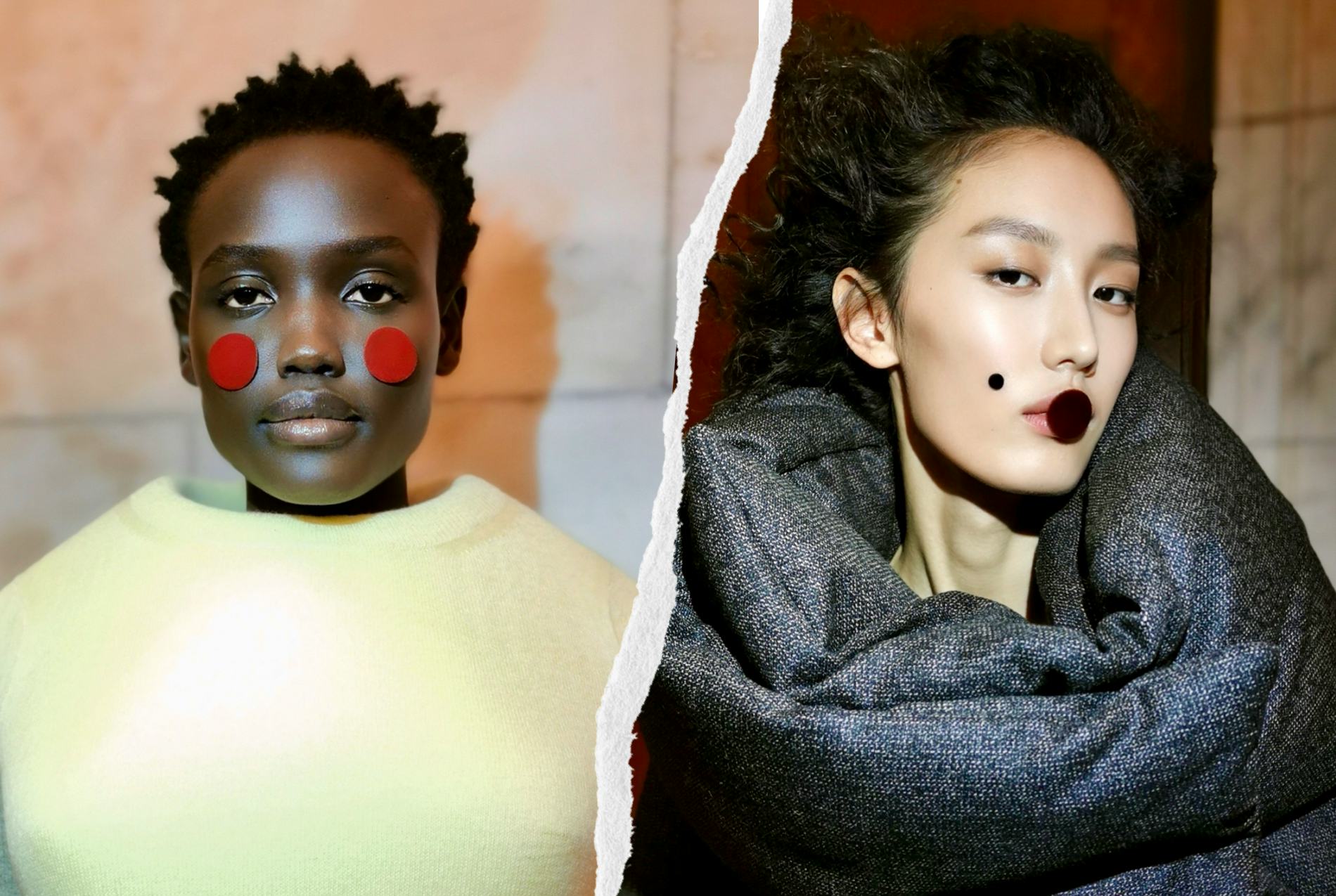 Marc Jacobs’ Fall/Winter 2025 / pat mcgrath makeup look