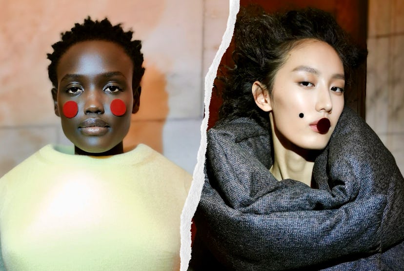 Marc Jacobs’ Fall/Winter 2025 / pat mcgrath makeup look