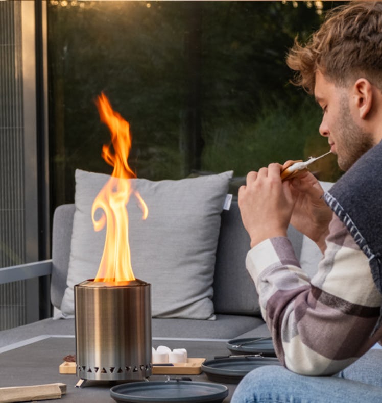 Houswise Outdoor Smokeless Tabletop Fire Pit