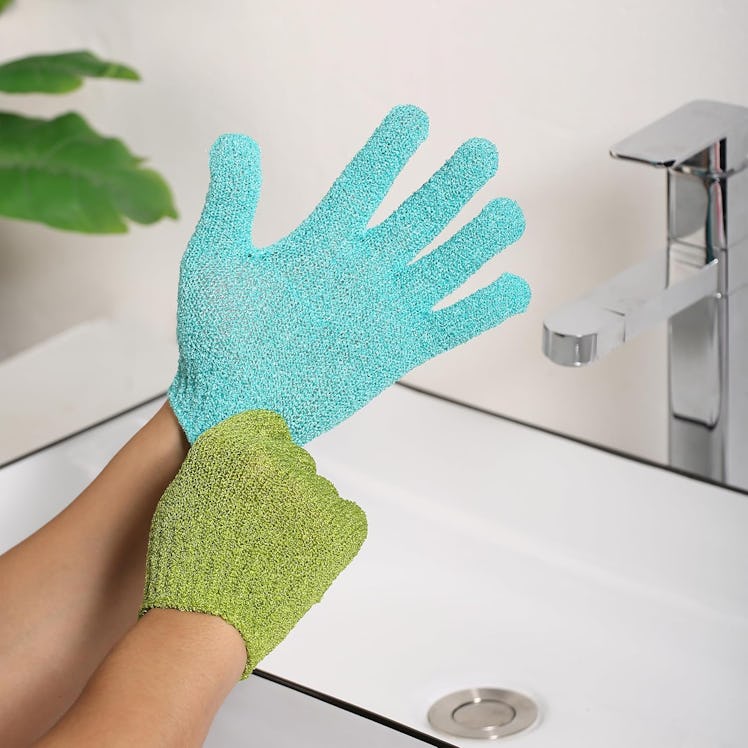 Slick Solutions Exfoliating Gloves (4-Pack) 