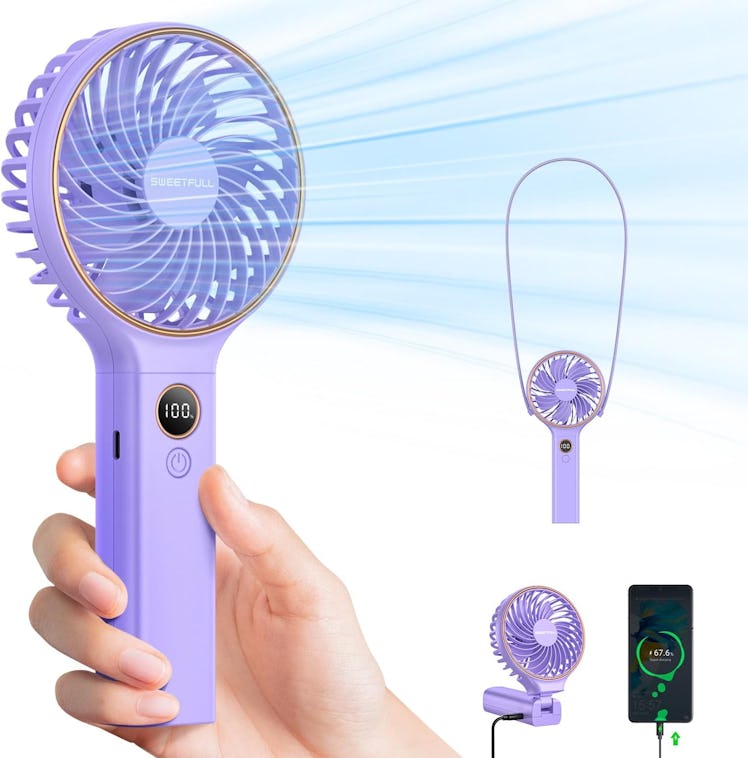 SWEETFULL Handheld Portable Fan