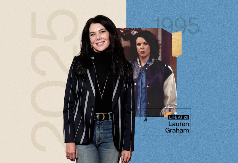 Lauren Graham today and at 28.