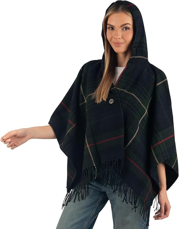 Alpine Swiss 3-In-1 Scarf, Shawl, & Poncho