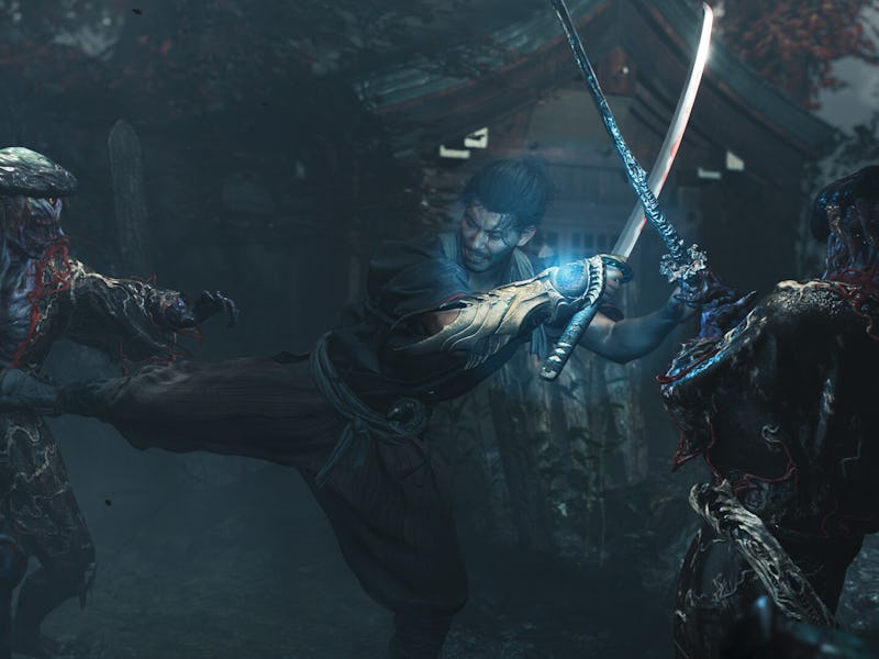 Onimusha: Way of The Sword combat in real-time