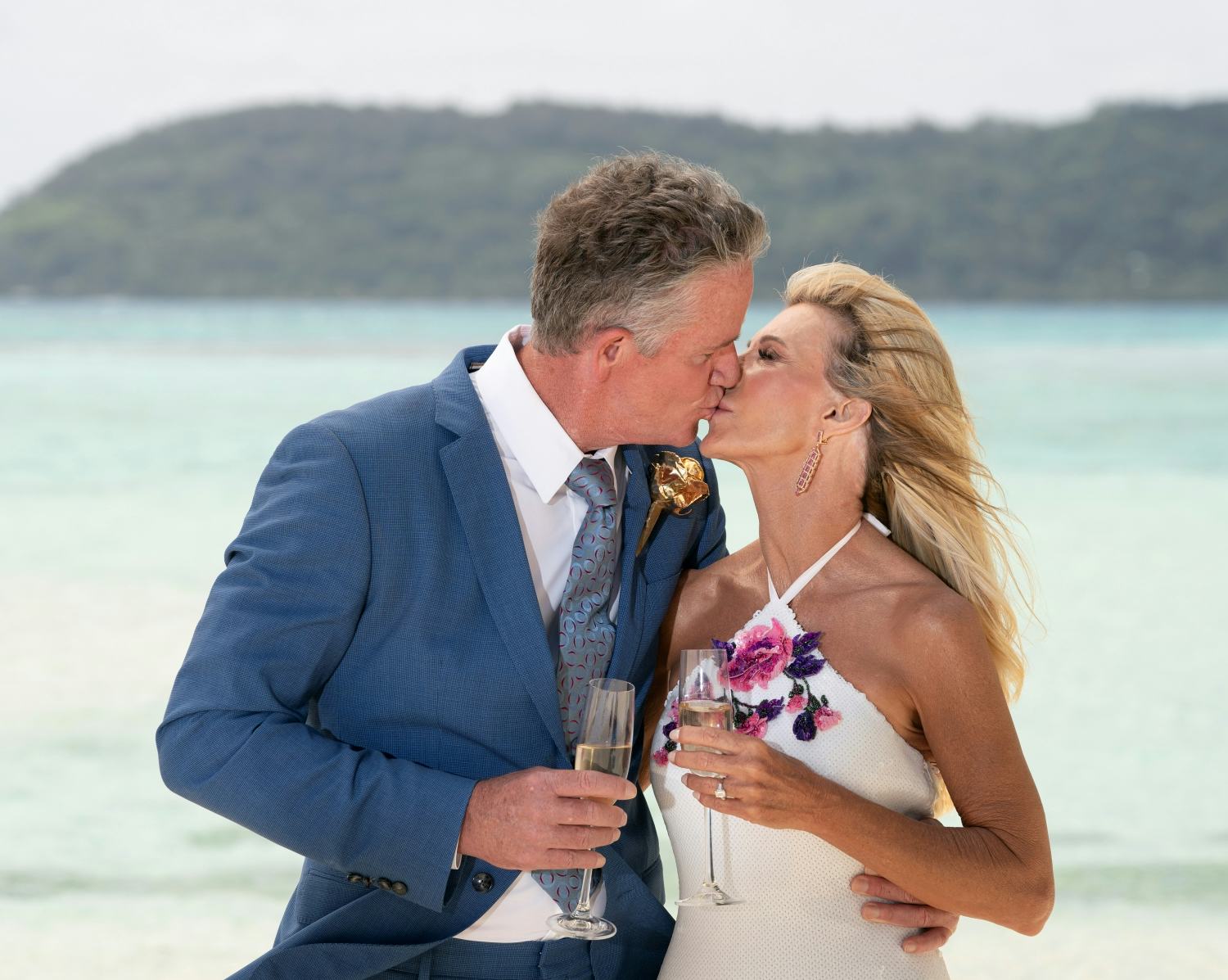 Joan Vassos and Chock Chapple aren&rsquo;t rushing to plan a wedding after &lsquo;The Golden Bachelorette.'