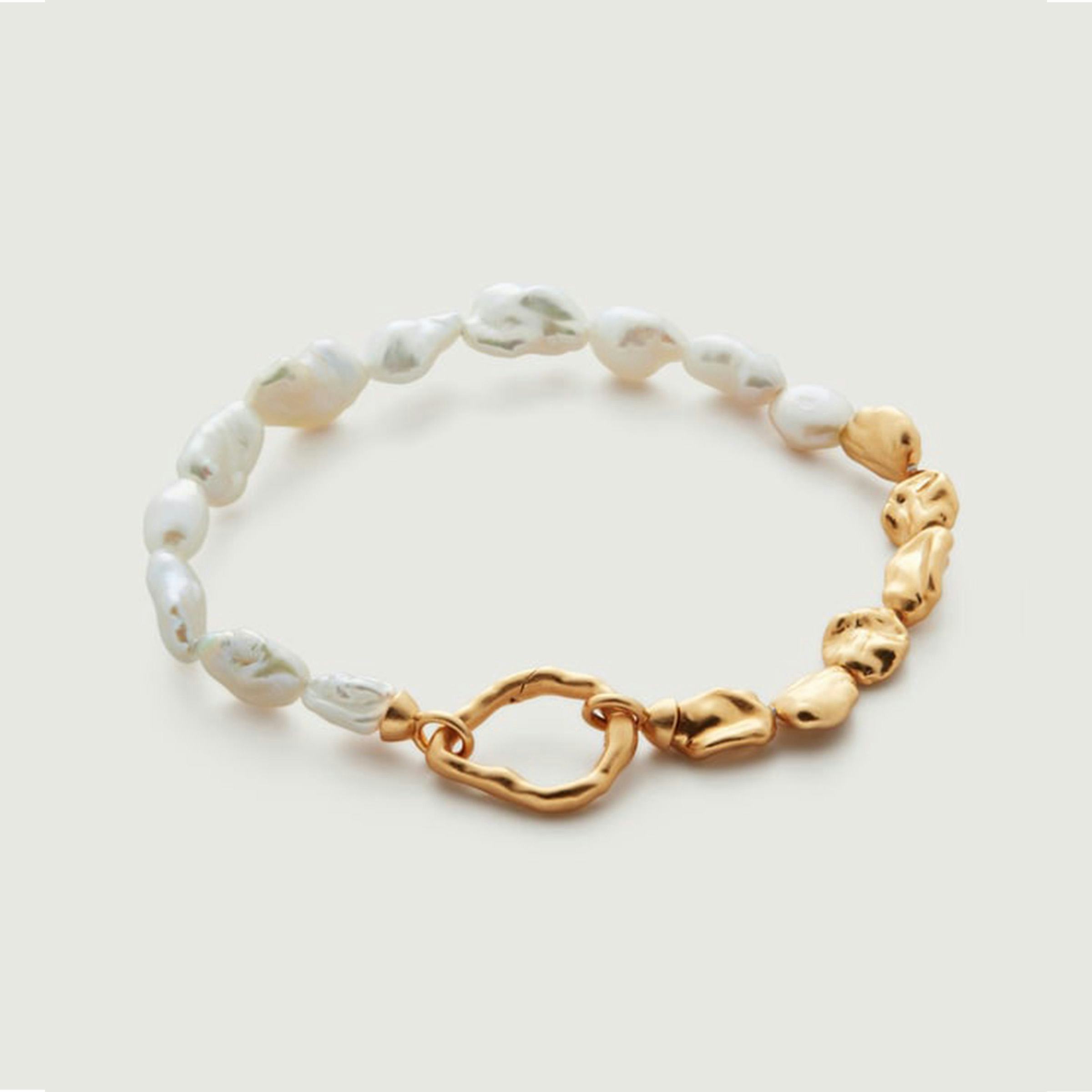 Amy Powney Keshi Pearl Bracelet